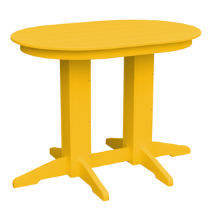 Oval Counter Table Dining Table