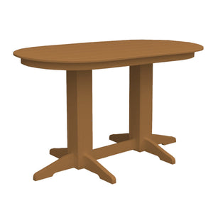 Oval Counter Table Dining Table
