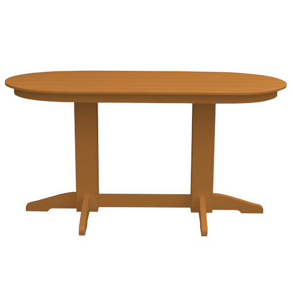 Oval Counter Table Dining Table