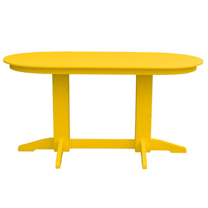 Oval Counter Table Dining Table