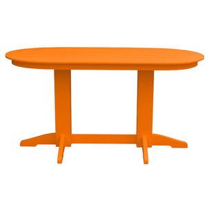 Oval Counter Table Dining Table