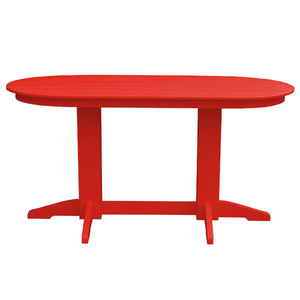 Oval Counter Table Dining Table