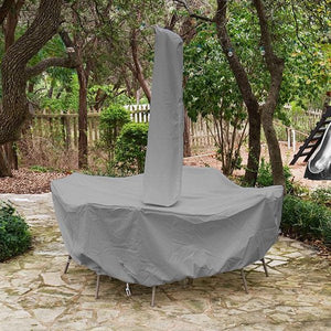 Oval/Rectangle Dining Set Cover w/Umbrella Hole Cover