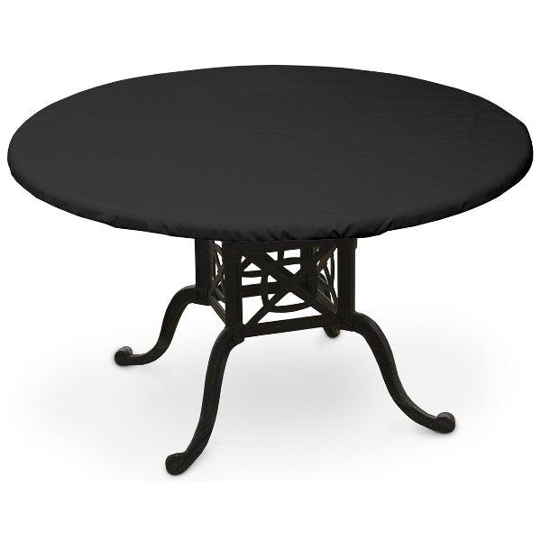 Oval Table Top Cover Cover Black