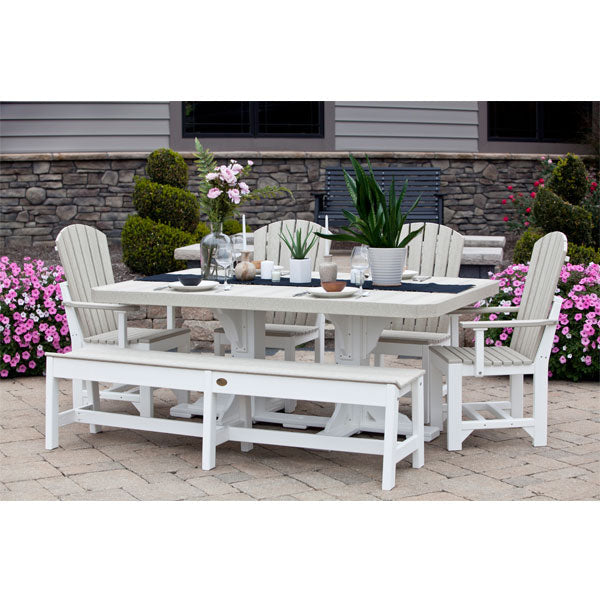 Poly 4ft x 6ft Rectangular Table Outdoor Table