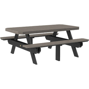 Poly 6ft Rectangular Picnic Table