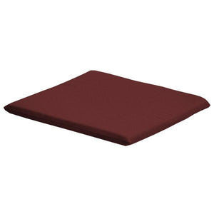 Poly Bistro Chair Seat Cushion Cushions & Pillows Burgundy