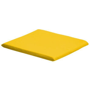 Poly Bistro Chair Seat Cushion Cushions & Pillows Yellow