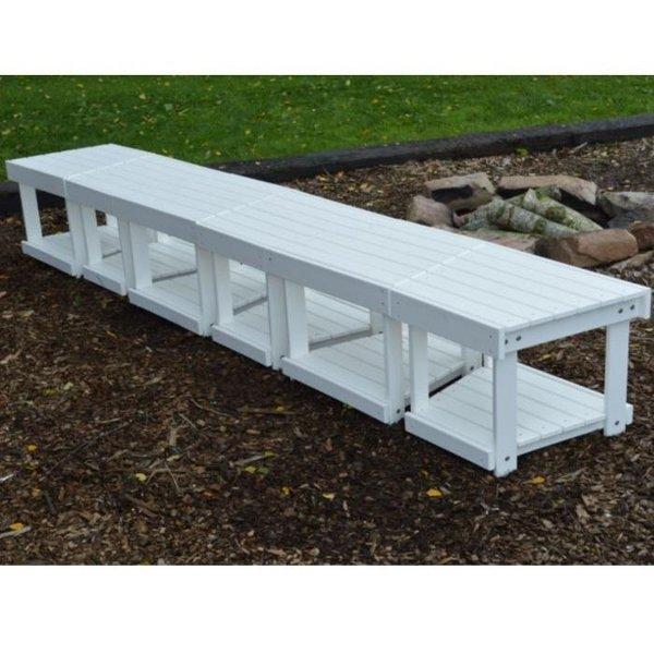 A &amp; L Furniture Poly New Hope Bench/Side