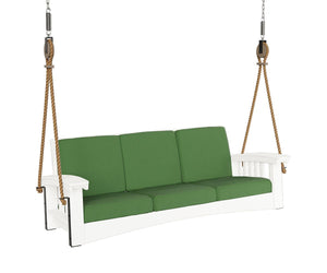 Poly Sofa Rope Swing Porch Swing White / Spectrum Cilantro