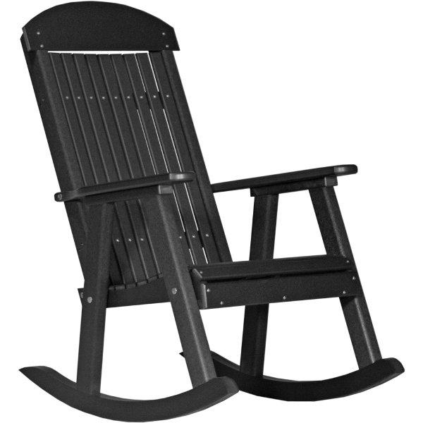Porch Rocker Rocker Chair Black