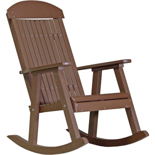 Porch Rocker Rocker Chair Chestnut Brown
