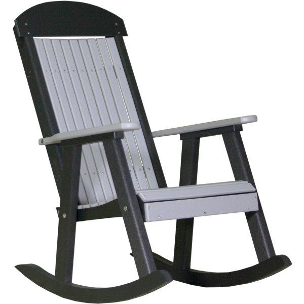 Porch Rocker Rocker Chair Dove Gray &amp; Black