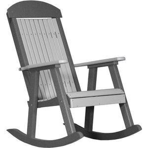 Porch Rocker Rocker Chair Dove Gray & Slate