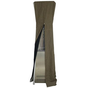 Premium Triangle Glass Tube Heater Cover Cover Tan