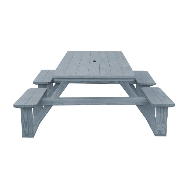 Pressure Treated Pine 8ft Walk-In Table Picnic Table