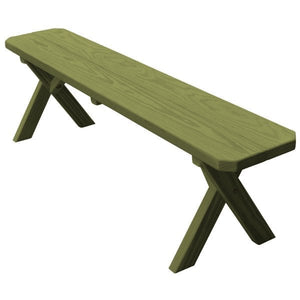 Pressure Treated Pine Crossleg Bench Picnic Benches
