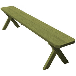 Pressure Treated Pine Crossleg Bench Picnic Benches