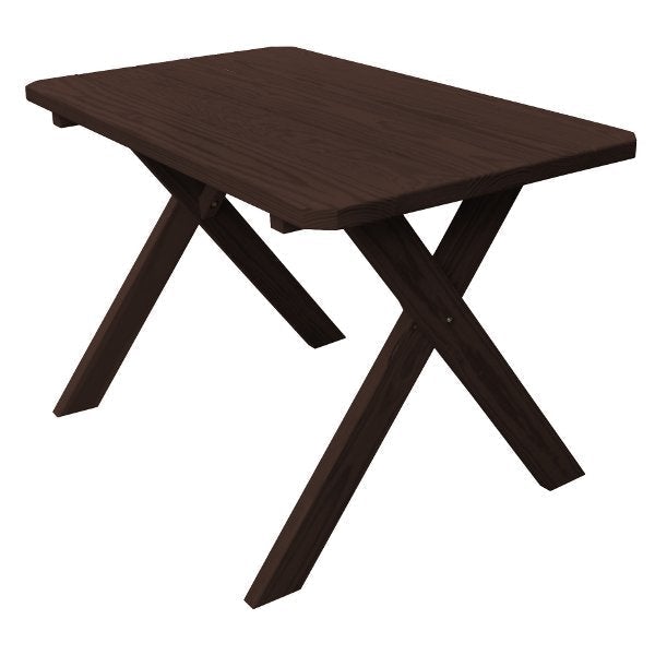 Pressure Treated Pine Crossleg Table Outdoor Tables