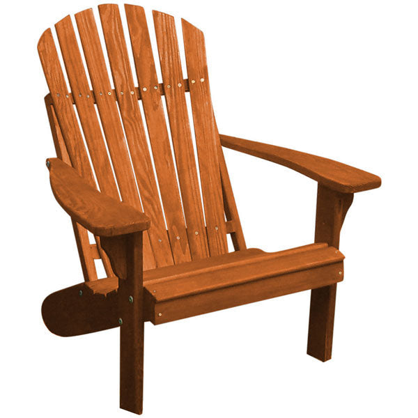 Pressure Treated Pine Fanback Adirondack Chair Adirondack Redwood Stain