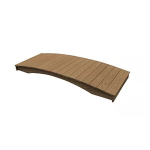 Pressure Treated Pine Plank Garden Bridge Garden Bridge 3' x 8' / Mashroom
