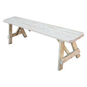 Pressure Treated Pine Traditional Bench Picnic Benches