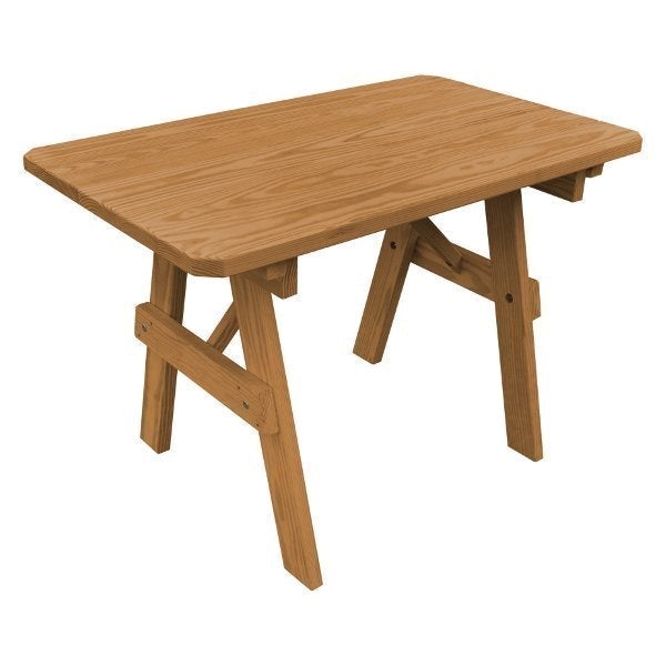 Pressure Treated Pine Traditional Table Outdoor Table