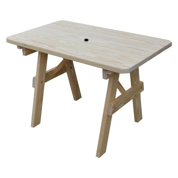 Pressure Treated Pine Traditional Table Outdoor Table