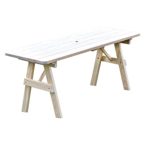 Pressure Treated Pine Traditional Table Outdoor Table