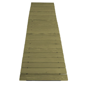 Pressure Treated Walkways Walkway 2' x 8' / Linden Leaf