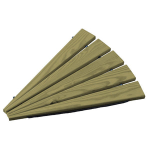 Pressure Treated Walkways Walkway 45 Degree / Linden Leaf