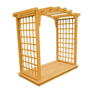 Pressure Treated Yellow Pine Cambridge Arbor & Deck Porch Swing Stand
