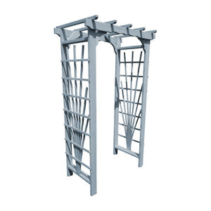 Pressure Treated Yellow Pine Concord Arbor Porch Swing Stand 3ft / Gray Stain