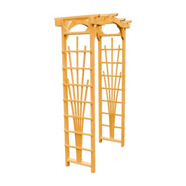 Pressure Treated Yellow Pine Cranbrook Arbor Porch Swing Stand 3ft / Natural Stain