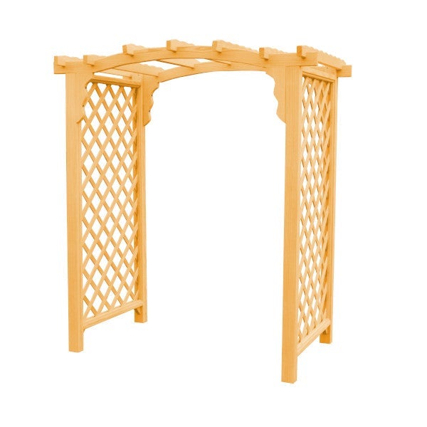 Pressure Treated Yellow Pine Jamesport Arbor Porch Swing Stand 5ft / Natural Stain