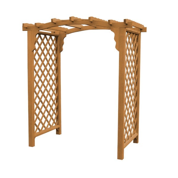 Pressure Treated Yellow Pine Jamesport Arbor Porch Swing Stand 5ft / Oak Stain