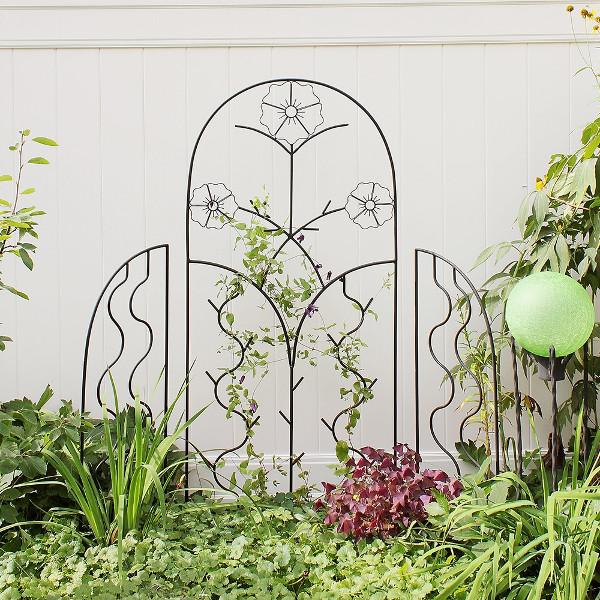 wood trellis for sale Achla Designs Primrose Trellis- Set of 2 Side Panels