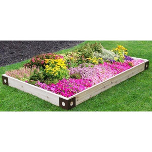 Raised Garden Bed w Decorativ e Corners Garden Bed
