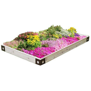 Raised Garden Bed w Decorativ e Corners Garden Bed