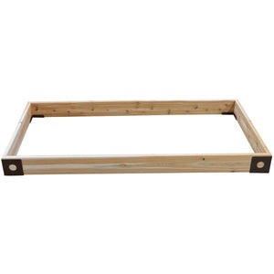 Raised Garden Bed w Decorativ e Corners Garden Bed