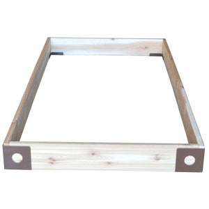 Raised Garden Bed w Decorativ e Corners Garden Bed