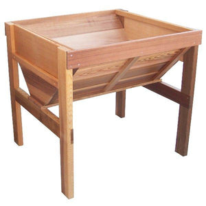 Raised Vegetable Garden Bin Garden Bin