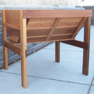 Raised Vegetable Garden Bin Garden Bin