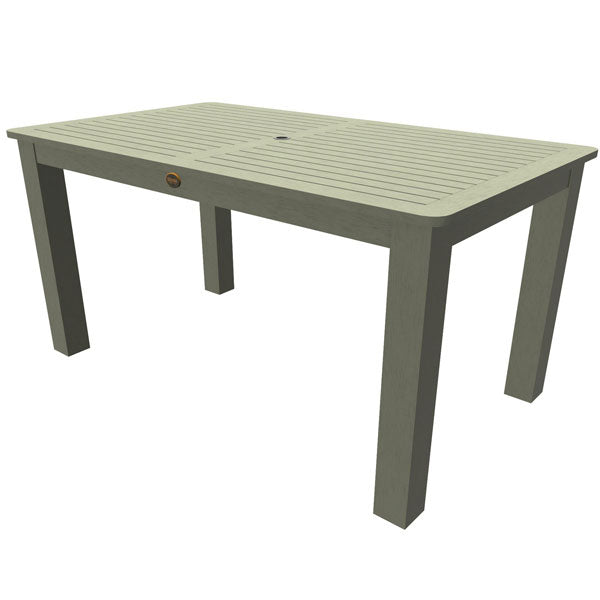 Rectangular Counter Table Dining Table 42&quot; x 72” Table / Eucalyptus