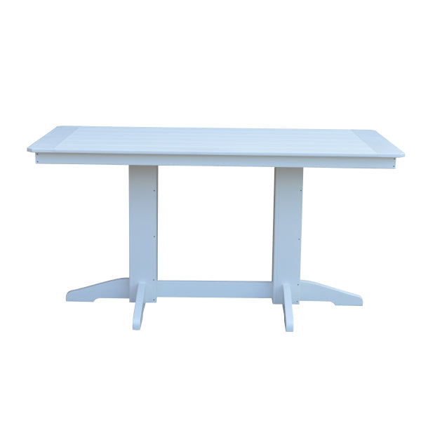 Recycled Plastic Counter Table - The Charming Bench Company