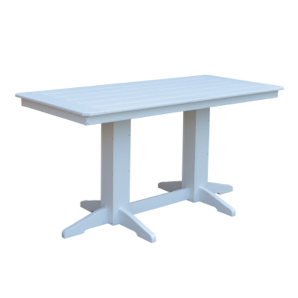 Recycled Plastic Counter Table - The Charming Bench Company