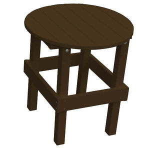 Recycled Plastic Poly Round Side Table Side Table