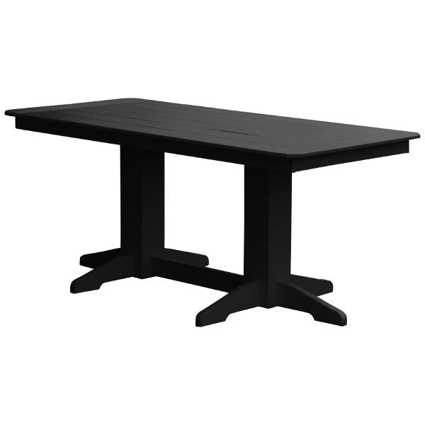 Recycled Plastic Rectangular Dining Table Dining Table