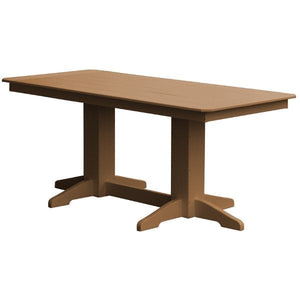 Recycled Plastic Rectangular Dining Table Dining Table
