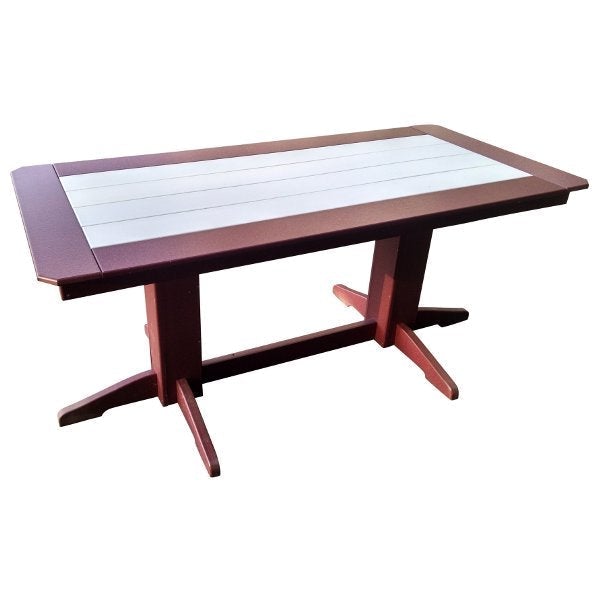 Recycled Plastic Rectangular Dining Table Dining Table
